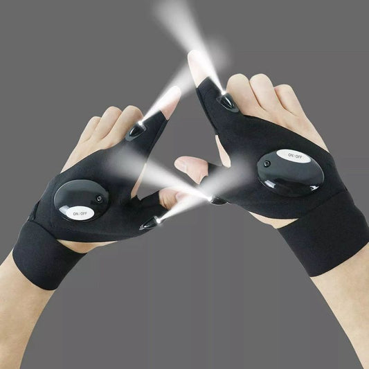 GUANTES CON LUZ LED + (ENVIO GRATIS)